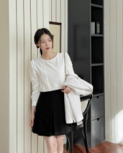 플로옌 퍼프 블라우스 68930