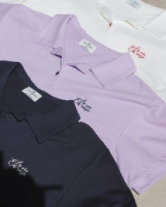 라비앙 카라 자수 티셔츠 70555