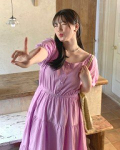 프리닌 린넨 롱 원피스 70638