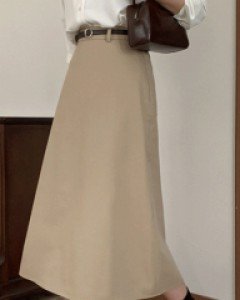 아티망 뒷밴딩 롱 스커트 71779