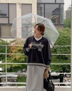 유리뮤 밴딩 포켓 롱 스커트 72403