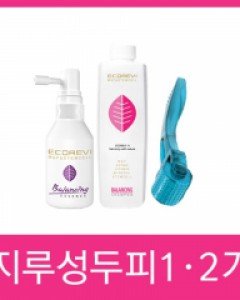 지루성 탈모 두피 1,2기 케어 세트 (벨런싱에센스50ml, 밸런싱500ml,롤러 0.3mm)