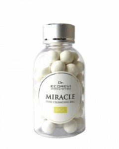 닥터에코레비MGF 미라클 퓨어 클렌징볼 60g순백의 얼굴과 두피를 위한 클렌징볼Dr.Ecorevi MGF Miracle Pure Cleangingball
