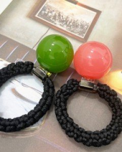 [아즈나브르] 왕방울 고무줄 머리끈 22color