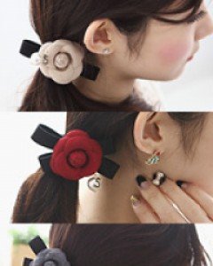 따뜻한까멜리아머리끈