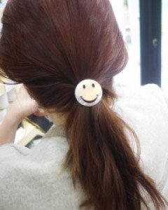 스마일 무광머리끈 (인기폭팔)