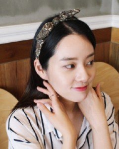 페이즐리 와이어 머리띠