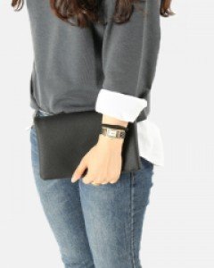 시크한 사각 지갑 클러치