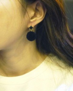 폼폼 별 귀걸이