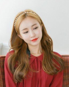 [레나크리스] 큐빅리본머리띠