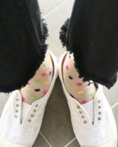 투명양말 / 땡땡이양말