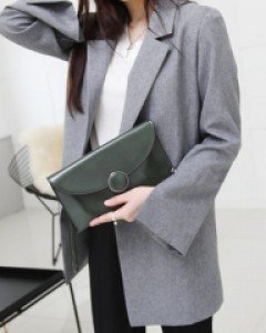 왕버튼 클러치 & 체인백