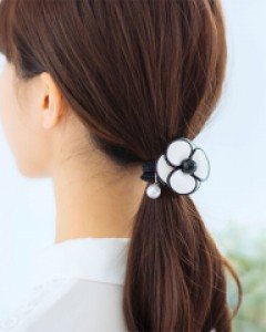 [레나크리스] 까멜리아 머리끈