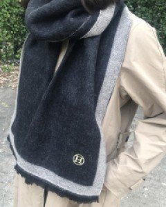 H 무지 머플러 목도리