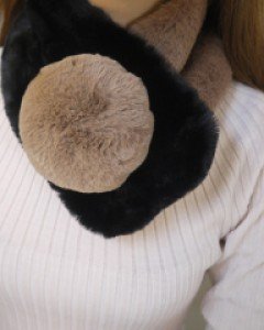 페이크퍼 밍크퍼 목도리