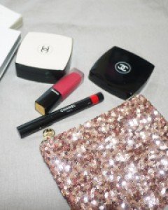 스팽글 미니 파우치