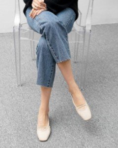 발레리나 스트랩 플랫