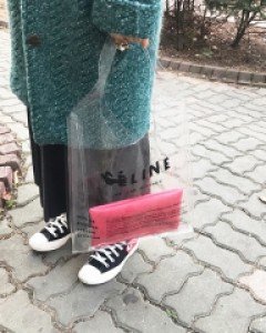 투명 비닐백