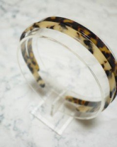 [프랑스핀] 기본  한선화 호피 머리띠 헤어밴드 (2color)