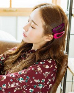 [레나크리스] 컬러 자동핀 (8color)