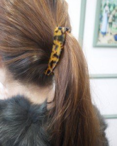 [프랑스핀] 호피 미니 자동 바나나핀 (2color)