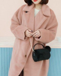 털방울 미니 크로스 숄더백 (4color)