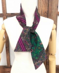 페이즐리 스카프 헤어터번 쁘띠 스카프 (3color)