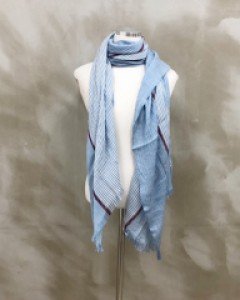 스트라이프 소재굿 롱 스카프 (2color)