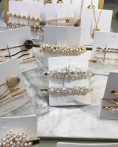 제니 머리핀 실핀 헤어핀 박나래 헤어핀 세트