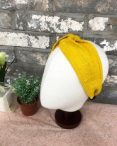 휴양지 라탄 컬러 헤어밴드 헤어터번 머리띠 4color