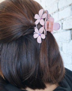 [프랑스핀] 미니플라워 반묶음 집게핀 (7color)