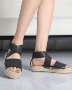 FOR YOU 깔끔 통굽샌들(무료배송)