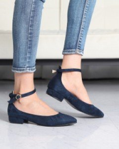 발목포인트 스웨이드 단화 (무료배송)