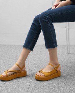 쪼리 4cm 통굽샌들 (무료배송)