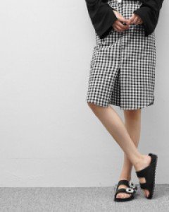 큐빅 로저 슬리퍼 (무료배송)