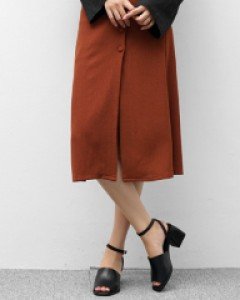 6cm굽 스트랩 가을샌들