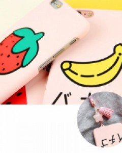 귀여운 스트랩 테슬 아이폰케이스