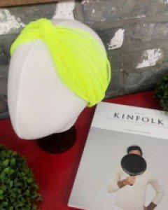 시스루 휴양지 헤어터번 헤어밴드