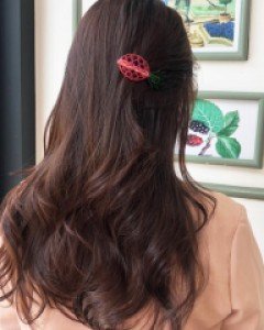 [아즈나브르] 형광 파인애플 집게핀