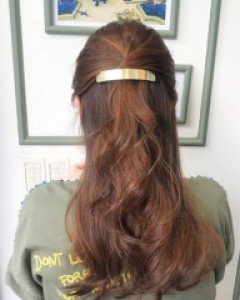 메탈 무광 자동핀