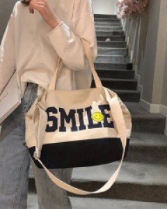 스마일 컨버스 토트 크로스백