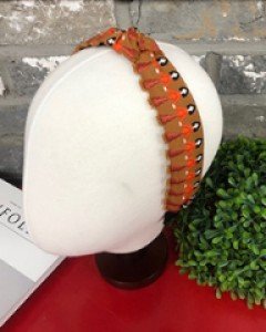 보헤미안 인디안 자수 머리띠 헤어밴드