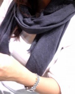 데일리 무지 스카프