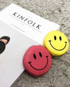 스마일 키링 동전지갑 키홀더 열쇠고리  15color