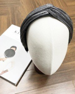 블링블링 펄 꼬임 넓은 헤어밴드 머리띠