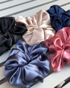 제니 아이유 공단 빅사이즈 곱창밴드 스크런치 슈슈 헤어끈 머리끈