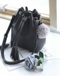 테슬장식 데일리 복조리백 크로스백