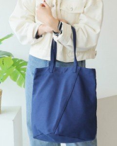 남녀공용 빅사이즈 컨버스 에코백 무지