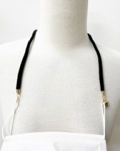 국내제작 마스크걸이 하트큐빅 스트랩 벨벳 마스크목걸이 마스크 스트랩