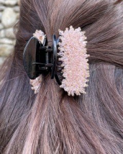 양면 비즈 미니 집게핀 반묶음핀